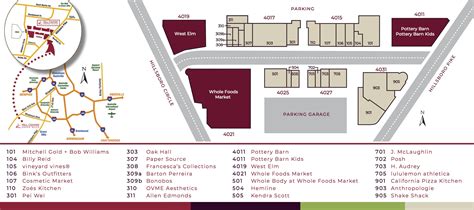 The Mall At Green Hills Map World Map