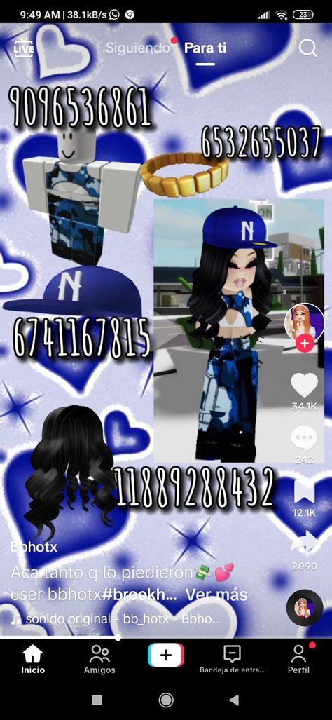 Ropa Buchona Roblox Codigos