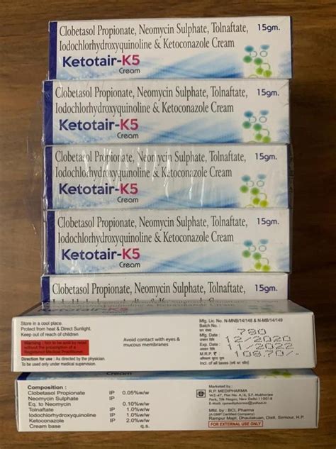 15g Ketotair K5 Cream At ₹ 60piece Ketoconazole Ointment In New