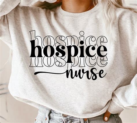 Hospice Nurse Svg Hospice Nurse Shirt Svg Hospice Worker Svg