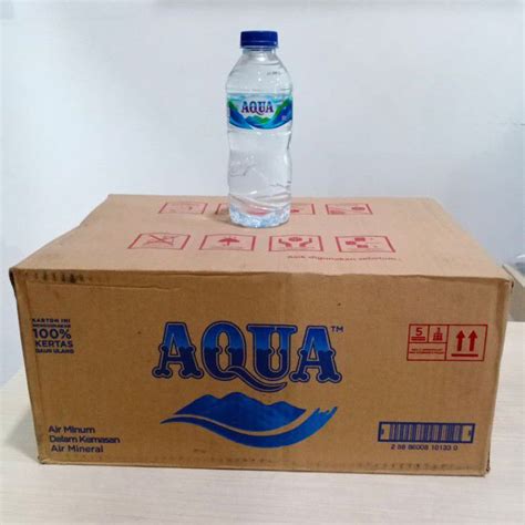 Air Mineral Aqua Botol 330 Ml