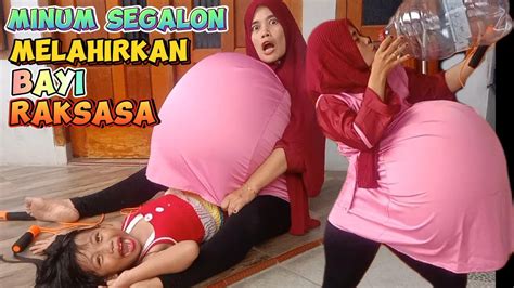 Kehausan Habis Olah Raga Minum Air Segalon Melahirkan Bayi Jumbo