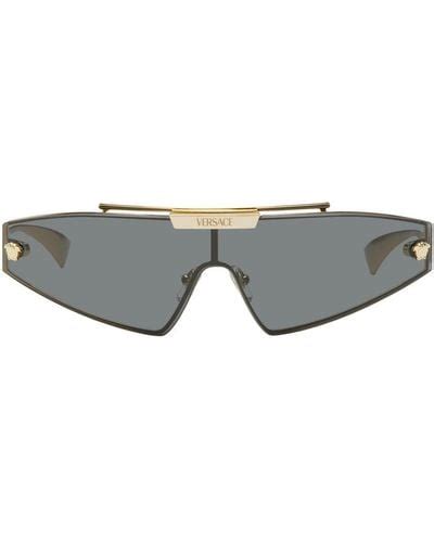 Versace Shield Sunglasses For Men Up To 43 Off Lyst