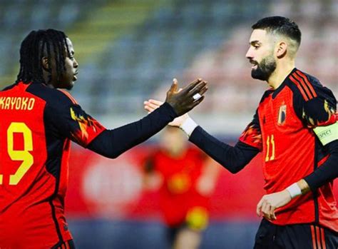 1 0 Un tempranero gol de Carrasco conduce a Bélgica a la victoria