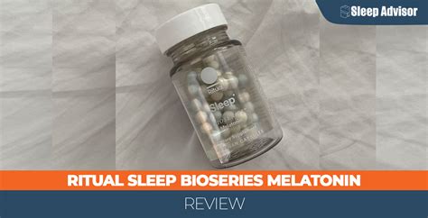 My Ritual Sleep BioSeries Melatonin Review for 2024 - Sleep Advisor