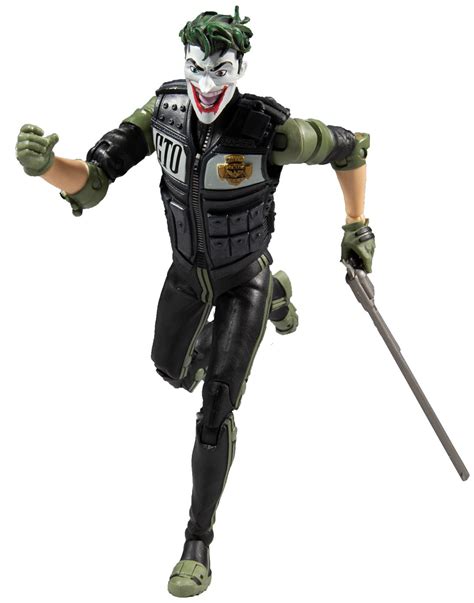 Mcfarlane Toys Dc Multiverse Joker 7 Action Figure White Knight Toywiz