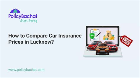 How To Compare Car Insurance Prices In Lucknow PolicyBachat