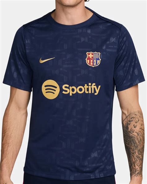 Camiseta Calentamiento Local Fc Barcelona