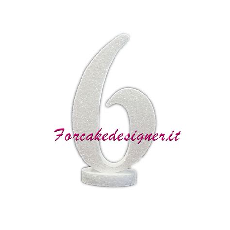 Forma Polistirolo Numeri For Cake Designer Accessori Per Il Cake Design