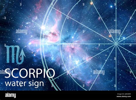 astrology symbol of the zodiac sign of Scorpio Stock Photo - Alamy