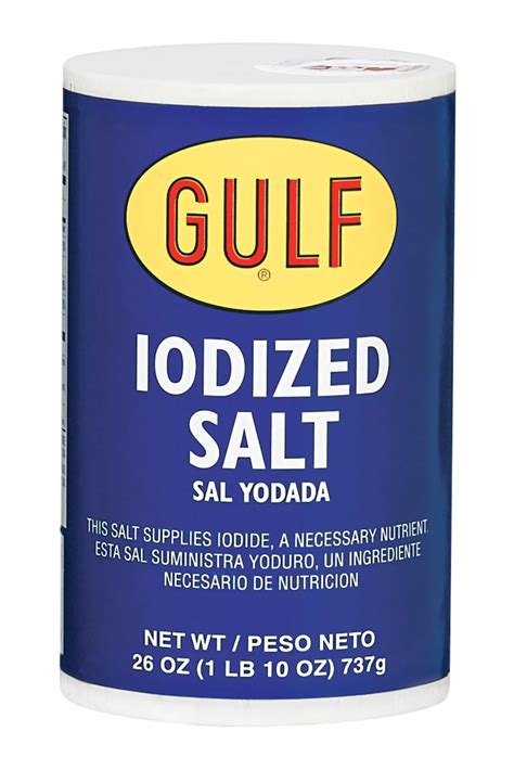 Gulf Iodized Salt Shop Herbs Spices At H E B