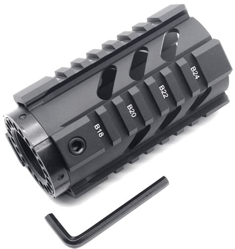 Buy Trirock New 4 Black Quad Rail Ar15 M16 Handguard Picatinny Rail