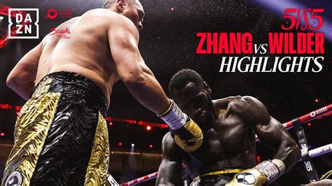 BRUTAL KO | Zhilei Zhang vs. Deontay Wilder Highlights (Queensberry vs. Matchroom - Riyadh ...