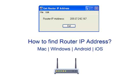 How To Find Router Ip Address