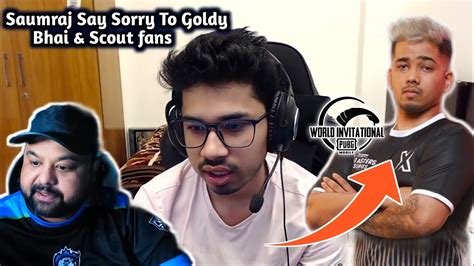 Saumraj And Scout Controversy End Saumaj Say Sorry Goldy Bhai And