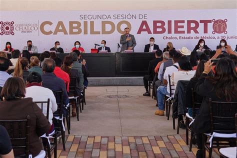 Boletín 068 Gobierno De Chalco Celebra Su Segundo Cabildo Abierto