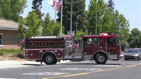 Hayward Fire Department Engine 7 Responding Youtube