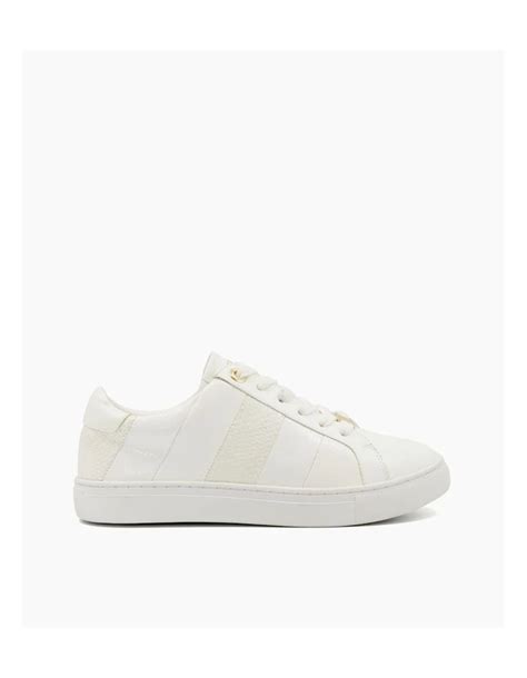 Dune London Everleigh Sneaker In White Myer