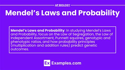 Unit 5 3 Mendels Laws And Probability Notes Practice Questions