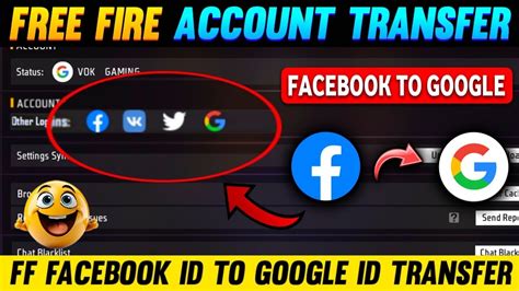 How To Transfer Free Fire Id Facebook To Google Free Fire Account