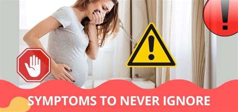 10 Pregnancy Symptoms You Should Never Ignore Fabmoms