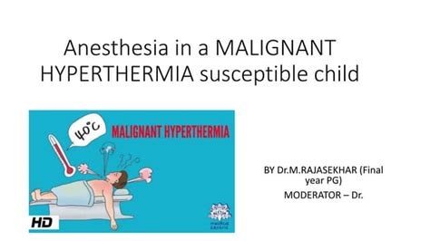 Malignant Hyperthermia Pptx