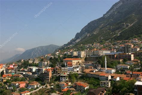 The city of Kruje, Albania — Stock Photo © erwinf #2717732