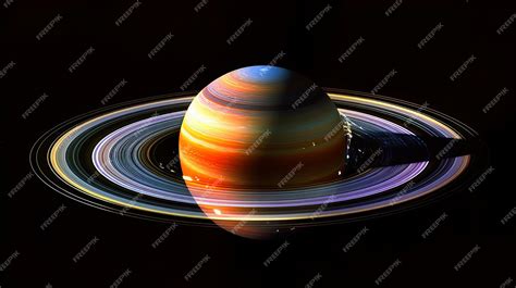 Planet Saturn Rings Project