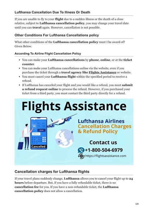 Ppt Lufthansa Cancellation Policy Powerpoint Presentation Free