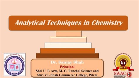 Analytical Techniques In Chemistry Youtube