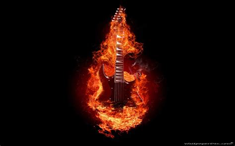 Red Guitar Desktop Wallpapers K Hd Red Guitar Desktop Backgrounds