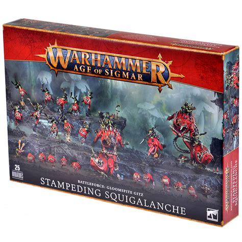 Gloomspite Gitz Stampeding Squigalanche Купить настольную игру в