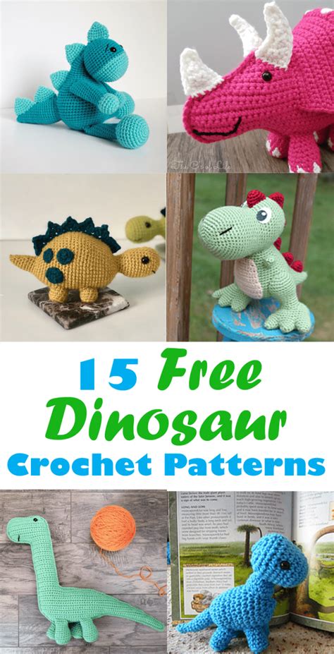 Free Printable Crochet Dinosaur Patterns Printable Word Searches