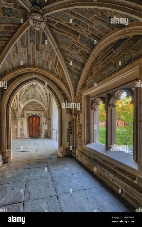 Princeton University Holder Hall Arches A View To A Perfect Example