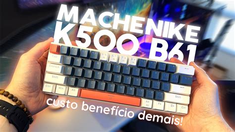 Mais BARATO Mais COMPACTO Machenike K500 B61 YouTube