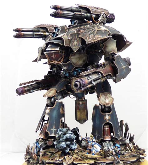 Warlord titan | Warhammer 40k miniatures, Warhammer 40k artwork ...