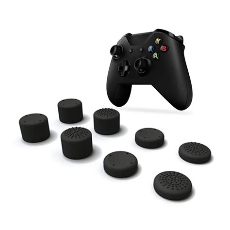 Silicone Thumb Joystick Grip Cap Cover for XBOX ONE X Controller 8 pcs dust & scratches proof ...