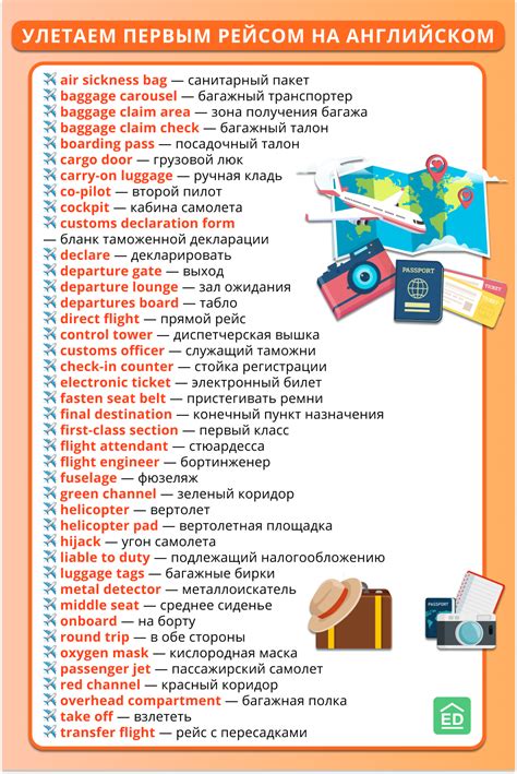 Улетаем первым рейсом на английском | Английский, Английский словарь ...