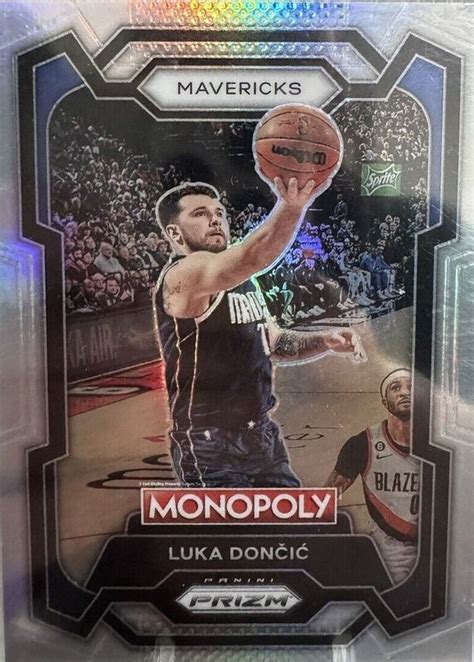 Luka Doncic 2023 Prizm Monopoly 22 Silver Price Guide Sports Card