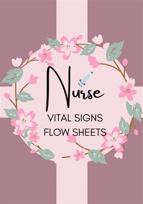 Buy Nurse Vital Signs Flow Sheet Nurse Vital Signs Flow Sheet Sment