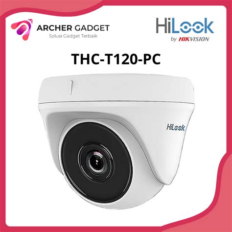 Jual Hilook THC T120 PC Kamera CCTV 2MP Indoor Fixed Turret Camera