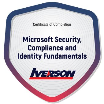 Microsoft Security Compliance And Identity Fundamentals Credly