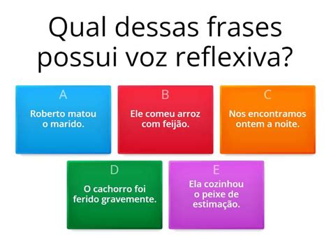Voz Reflexiva - Quiz