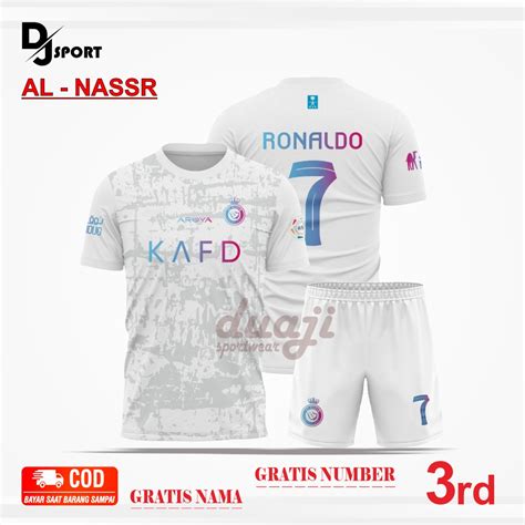 Jual Jersey Al Nassr Fc Away 3rd 2023 2024 Full Printing Premium Free