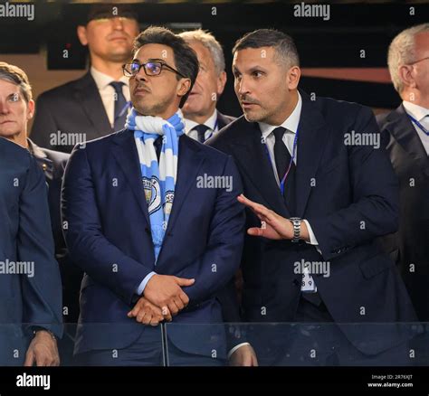 Sheikh Mansour Manchester City Owner Hi Res Stock Photography And