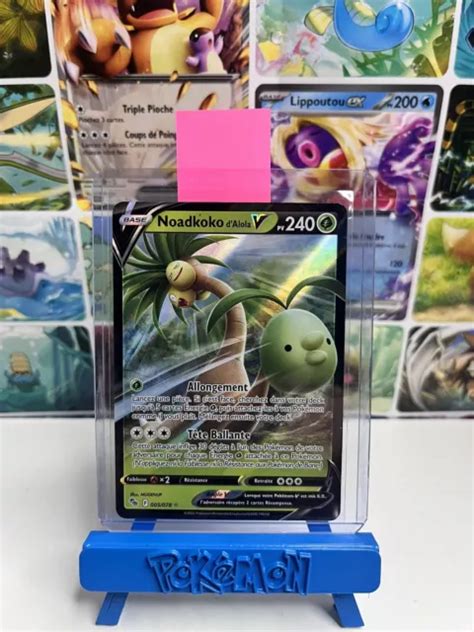 CARTE POKÉMON NOADKOKO d alola V 005 078 Pokémon GO Neuve FR EB10 5 EUR