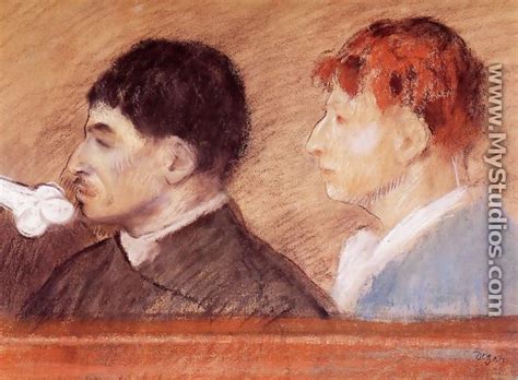 Criminal Physiognomies By Edgar Degas Mystudios