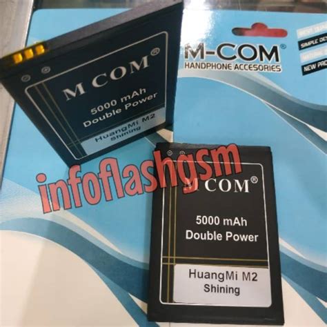 Jual Baterai Mcom Doublepower Huang Mi M2 Shining Original Shopee