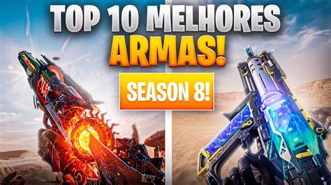 TOP MELHORES ARMAS E CLASSES DA SEASON 8 DO COD MOBILE ARMAS META