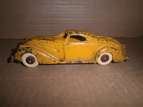 Great Old Original Cast Iron Futuristic Car Automobile By Hubley C